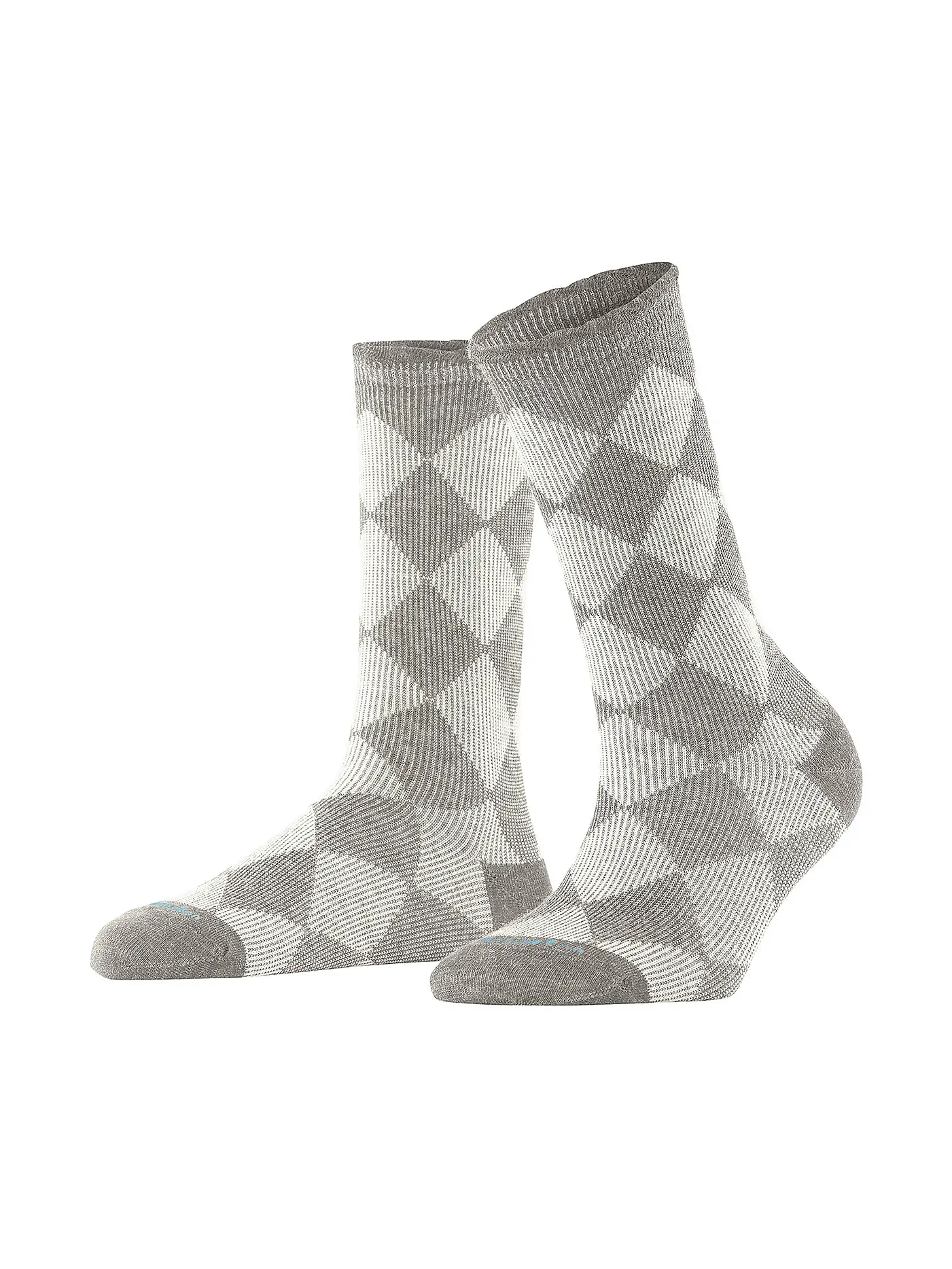 BURLINGTON | Damen Socken DALSTON 36-41 black | hellgrau
